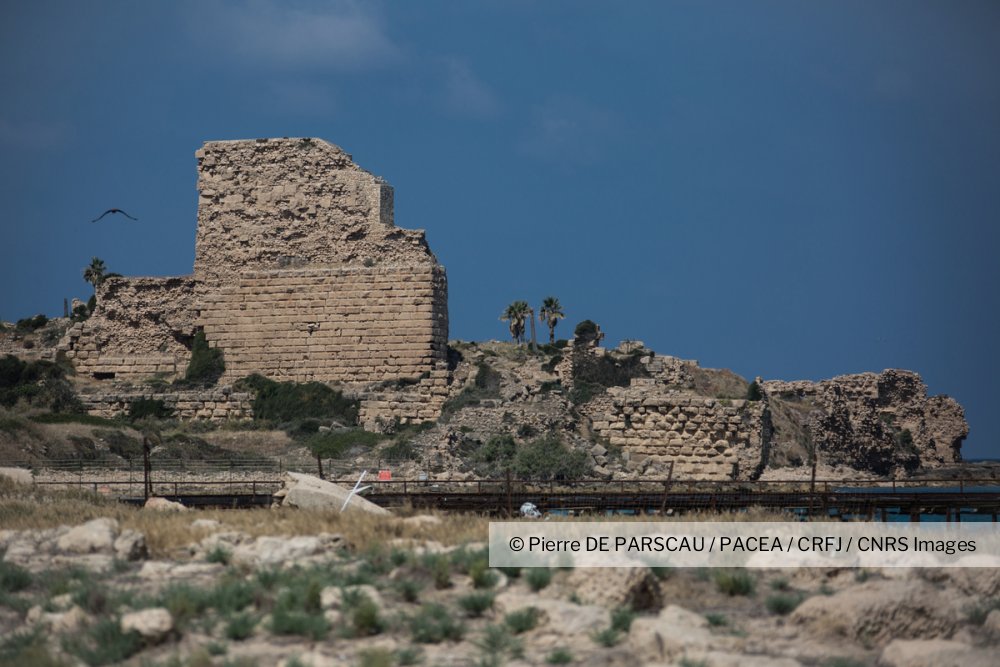 Forteresse de Château-Pèlerin, au nord d’Israël | CNRS Images